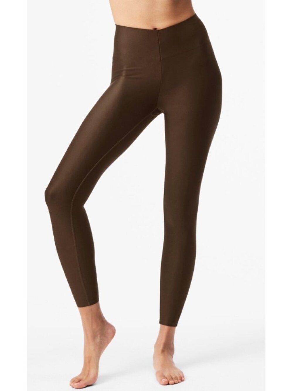 Alo Airlift Strength Extreme High-Waist 7/8 Leggings Espresso Hi-Rise Tights XS